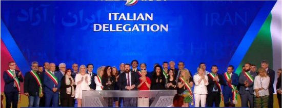 “Free Iran”, una delegazione della Tuscia al convegno in Albania