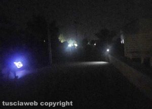 Il black out a Tarquinia