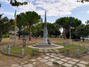Tarquinia - Il monumento al bersagliere
