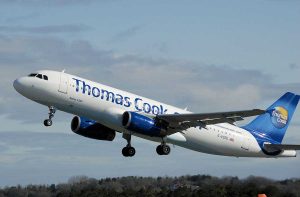 Un areo del Thomas Cook group