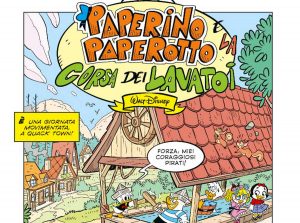 Gli antichi lavatoi di Viterbo su Topolino