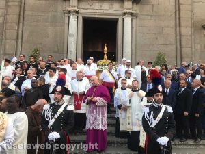 Viterbo - La processione del cuore di Santa Rosa