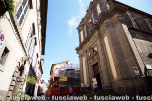 Viterbo - La chiesa del Gonfalone