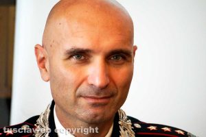 Viterbo - Il comandante dei carabinieri Andrea Antonazzo