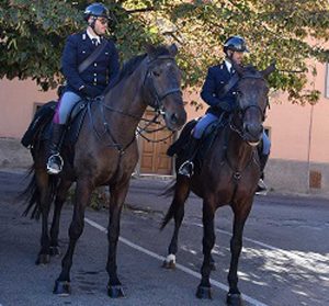 La polizia festeggia San Michele