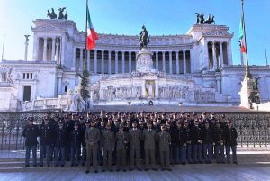 Visita al Vittoriano per gli allievi marescialli del XXI corso Esempio