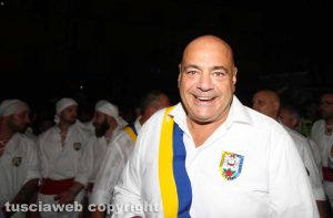Viterbo - Santa Rosa - Il capo facchino Sandro Rossi