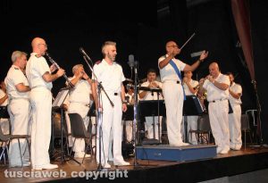 Viterbo - Il concerto della banda della marina militare italiana