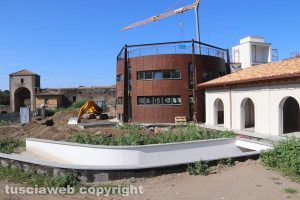 Viterbo - Ex gazometro - I lavori