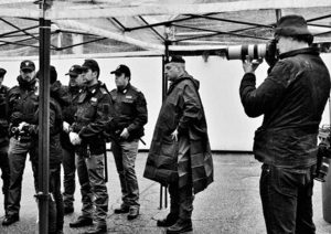Paolo Pellegrin fotografa gli uomini e le donne della polizia di Stato