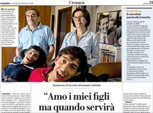 Marco e Carlo Gentili - L'articolo di Repubblica