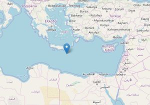 Scossa di terremoto a Creta
