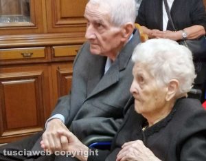 Vetralla - I 75 anni di matrimonio di Renato Tocchi e Agostina Tomarelli