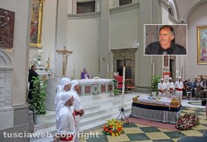 Viterbo - I funerali di Massimo Taratufolo