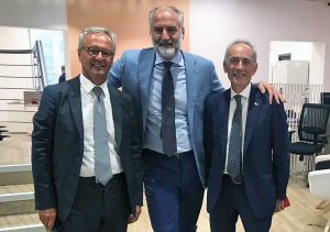 L'inaugurazione della filiale Ubi Banca a Viterbo