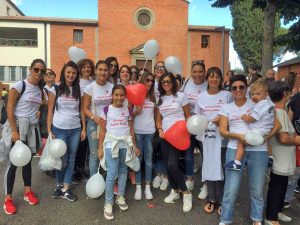 L'accoglienza di alcune mogli e fidanzate di facchini
