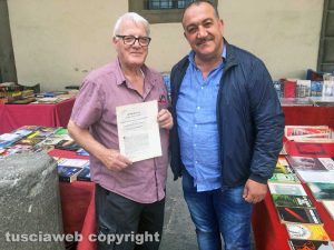 Il sindaco di Vitorchiano Ruggero Grassotti a Paper Only