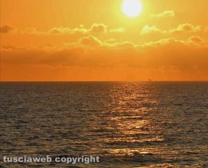 Tarquinia - Tramonto alle Saline