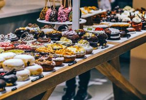 Pasticcini esposti