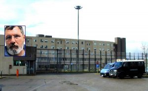 Viterbo - Il carcere Mammagialla; nel riquadro: Michele Omobono