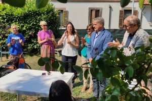 Viterbo - L'assessora Antonella Sberna al campo estivo per bambini speciali