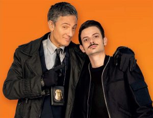 Fiorello e Rovazzi nella pubblicità della Wind