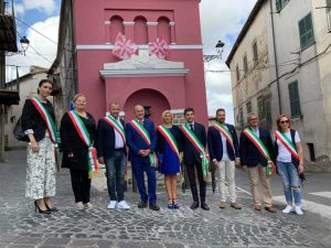 La consigliera Olivieri a Tolfa insieme agli amministratori degli altri comuni