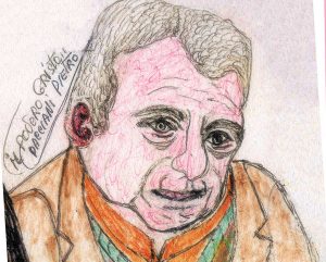 Uno dei disegni di Pietro Pacciani