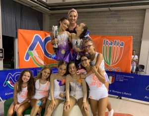 I ragazzi della Roller fly di Acquapendente