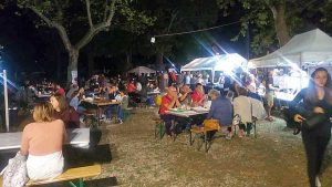 Viterbo - La serata street food a pratogiardino