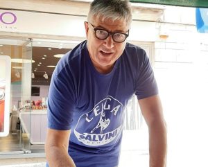 Viterbo - I gazebo della Lega contro il governo - Umberto Fusco