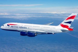 Un aereo della British Airways