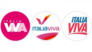 I tre possibili simboli di Italia Viva