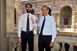 Beppe Sala con Andrea