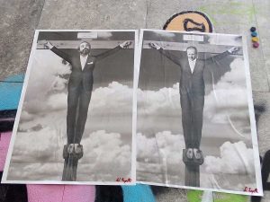 La foto apparsa sulla pagina Facebook "Palermo allo specchio"