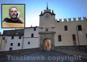 Capranica - Nel riquadro Fabio Morlupi