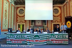 Viterbo - Il convegno della Fai Cisl