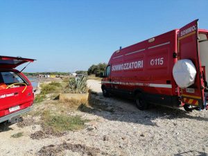 Il nucleo sommozzatori dei vigili del fuoco