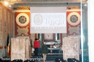 Viterbo - Elezioni per il nuovo rettore all'aula magna di Santa Maria in Gradi