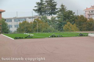 Sport - Calcio - I lavori al campo del Pilastro