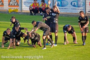 Sport - Calcio - Viterbese - L'esultanza di Mamadou Tounkara