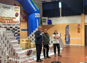 Viterbo - Umberto Fusco alle premiazioni del Csi