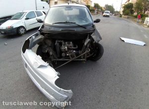 Montefiascone - Incidente in via Aldo Moro