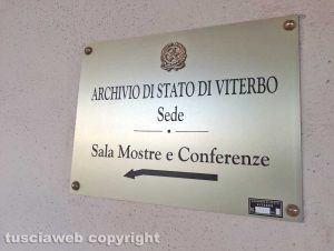 Viterbo - L'archivio di Stato
