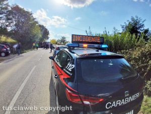 Montefiascone - Scontro sulla Umbro-Casentinese