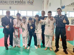 Viterbo - Gli atleti dell'Asd Politini