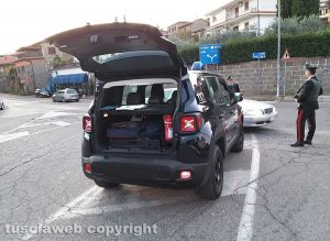 Controlli dei carabinieri sulla Umbro Casentinese