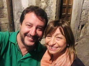Salvini con Donatella Tesei