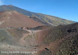 I crateri dell'Etna