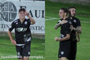 Sport - Calcio - Viterbese - Da sinistra: Marco Simonelli e Davide Sibilia